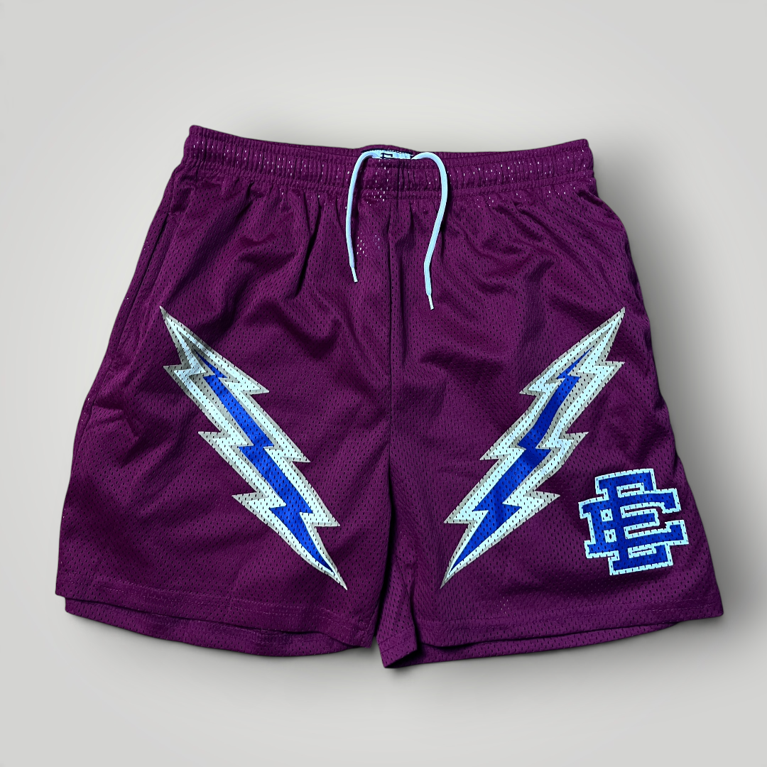 Eric Emanuel EE Basic Short "Cardinal Bolt" Graphic Shorts