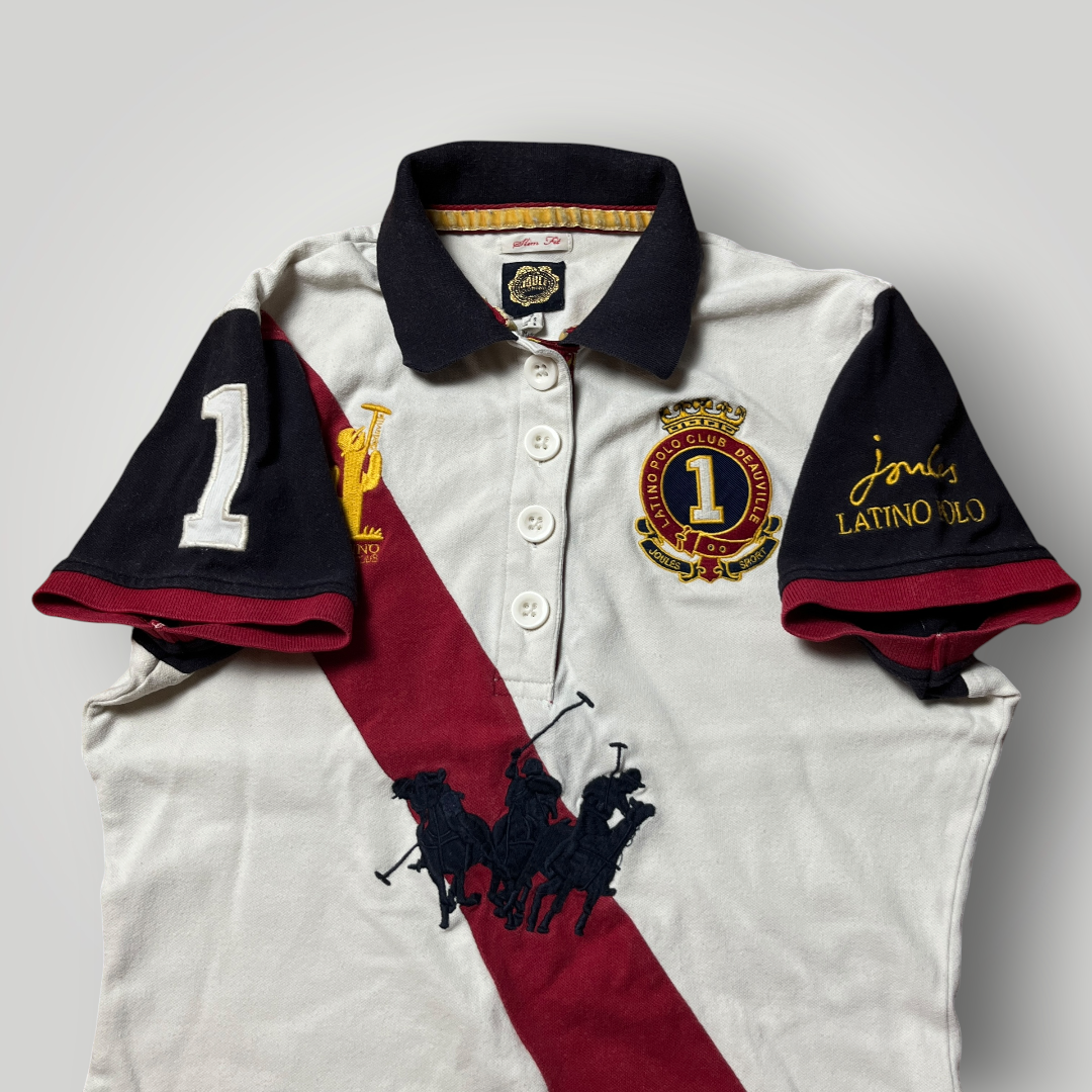 Joule Latino Polo Club Y2K T-Shirt (Дамско)