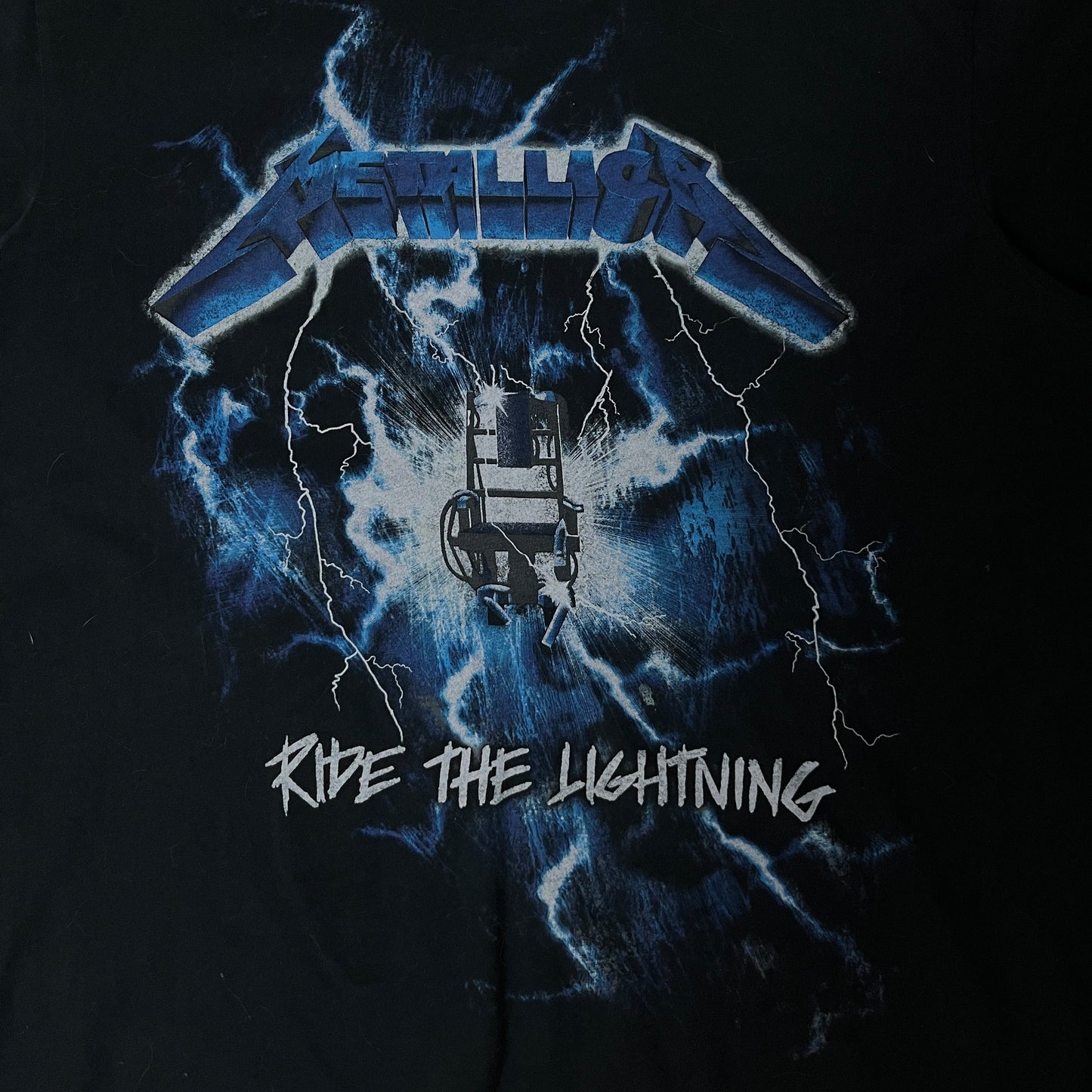 Metallica "Ride The Lighting" Y2K Graphic T-Shirt