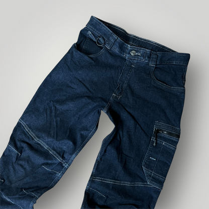 Dassy Heavy Cotton Embroidered Hip-Hop Work Cargo Jeans