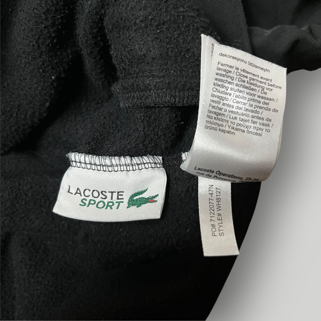 Lacoste Zip-Up Heavy Cotton Hoodie