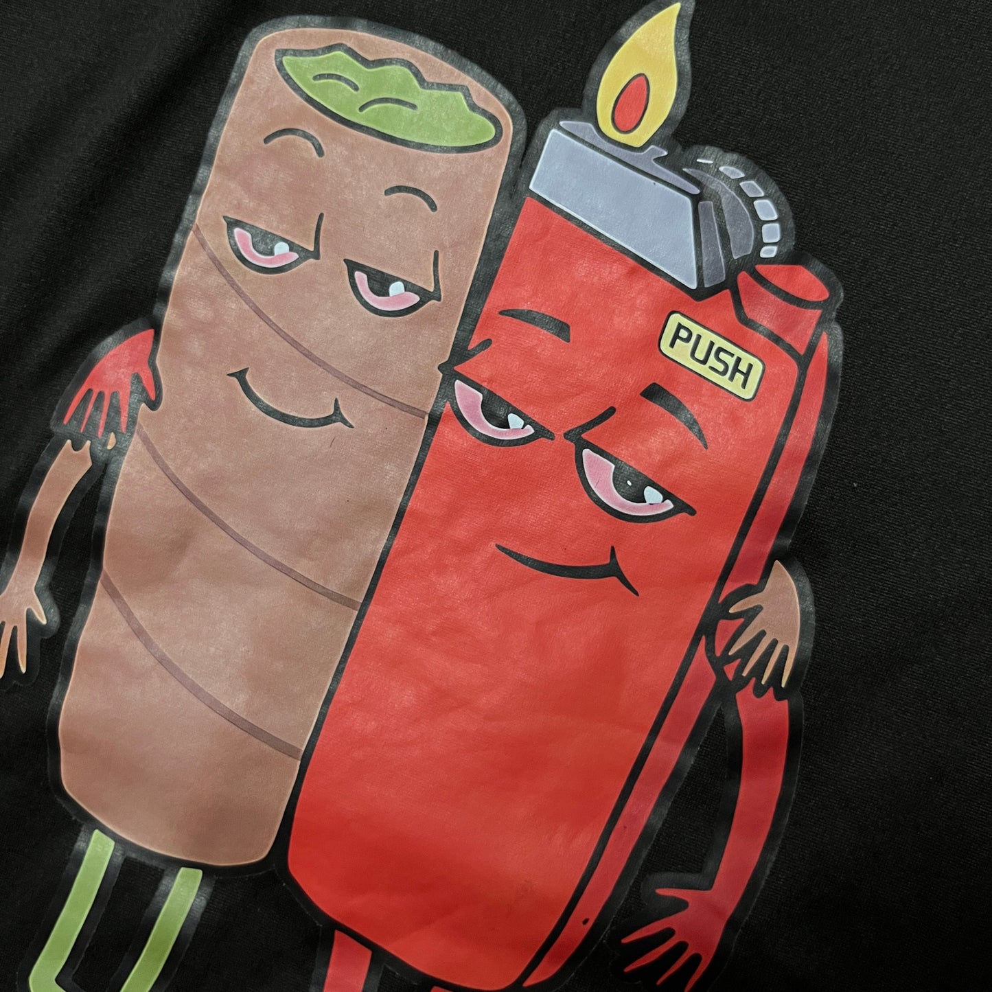 Homies For Life Funny Stoner Graphic T-Shirt
