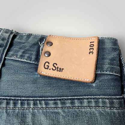 G-STAR RAW Y2K Vintage 2000's Straight Fit Hip-Hop Skater Jeans