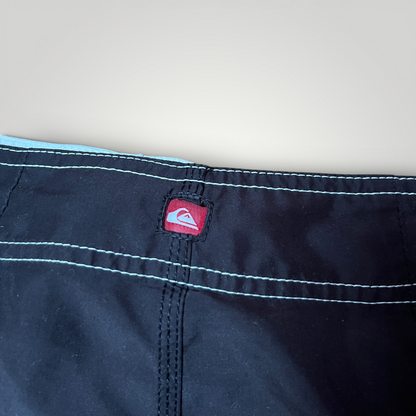 Quiksilver Vintage 2000's Y2K Embroidered Graphic Surf Jorts Shorts