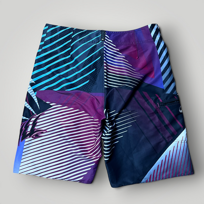 O'Neill Vintage 2000's Y2K Cyber-Surf Graphic Shorts