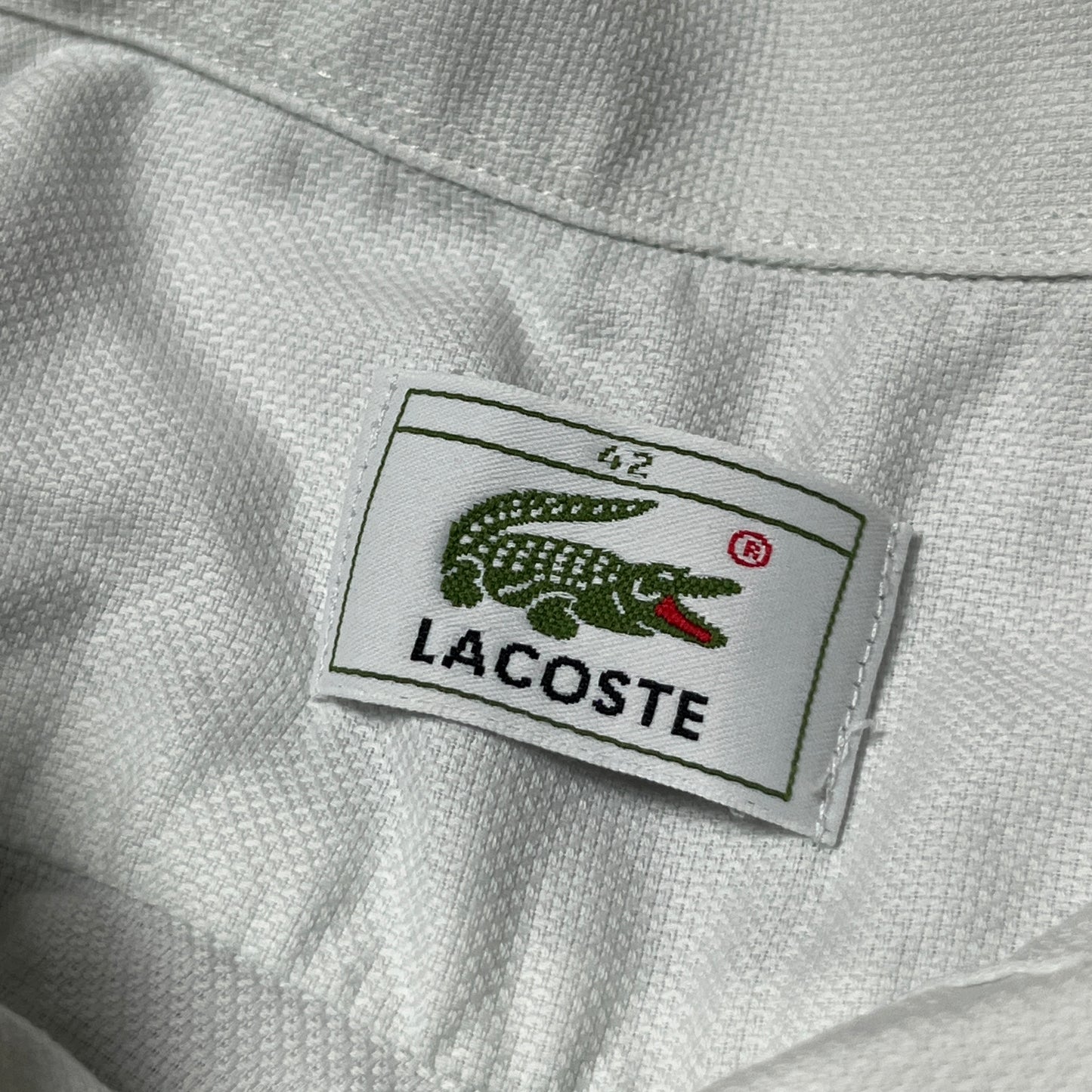 Lacoste Vintage 2000's Button Up Long Sleeve Shirt