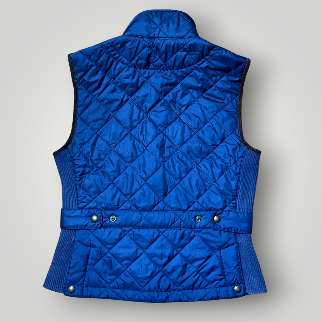 Polo Ralph Lauren Vintage 2010's Y2K Crest Quilted Vest (Дамско)