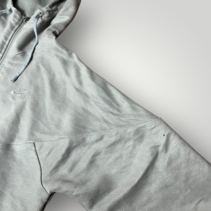 Nike Vintage 00's Y2K Anorak Tech Fleece Zip-Up Hoodie !RARE!