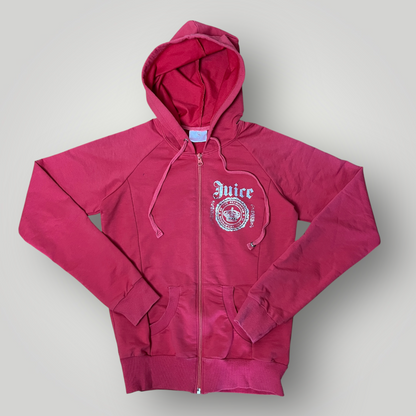 Juice Y2K Zip-Up Graphic Hoodie (Дамско)
