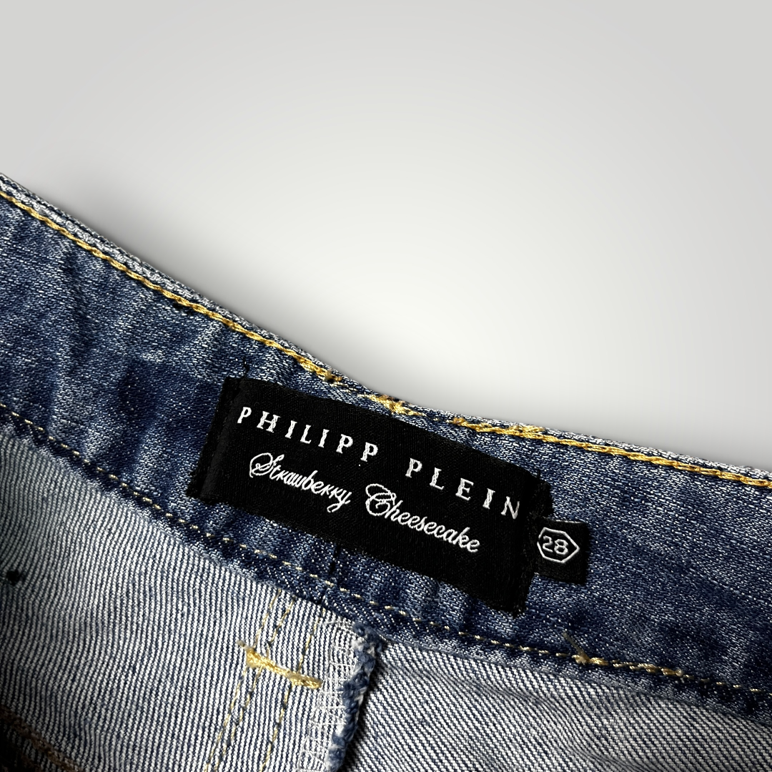Philipp Plein Y2K 3/4 Jeans