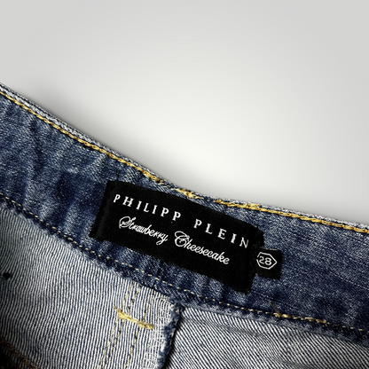 Philipp Plein Y2K 3/4 Jeans