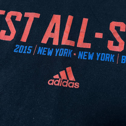 Adidas 2015 NBA West All-Stars "The Go-To Tee" Tubular Knit Basketball Graphic T-Shirt