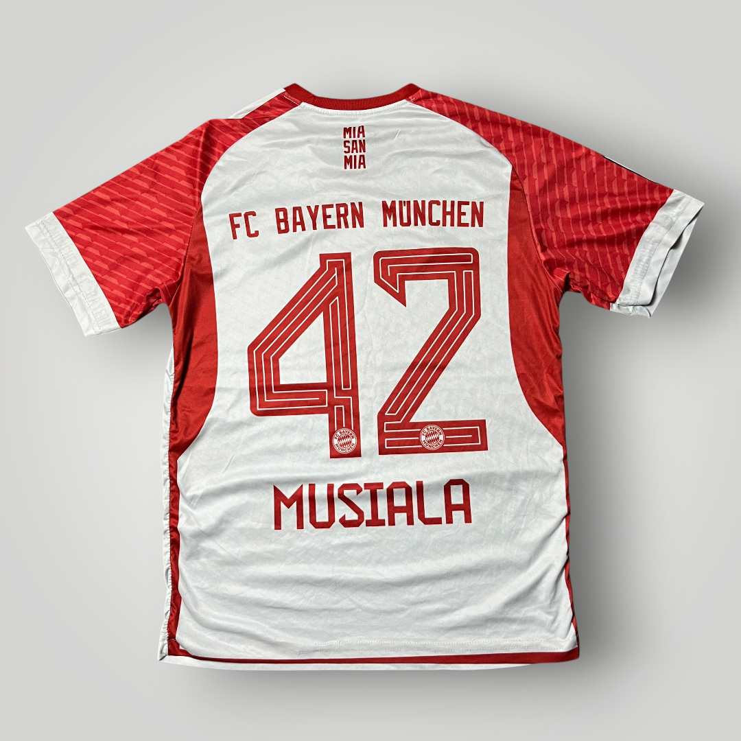 Adias Bayern Munich 2023/2024 Home Football Jersey T-Shirt (Replica)