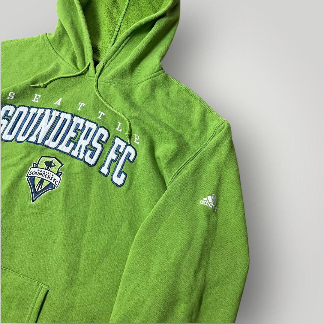 Adidas Seattle Sounders FC Lettered Embroidered Hoodie
