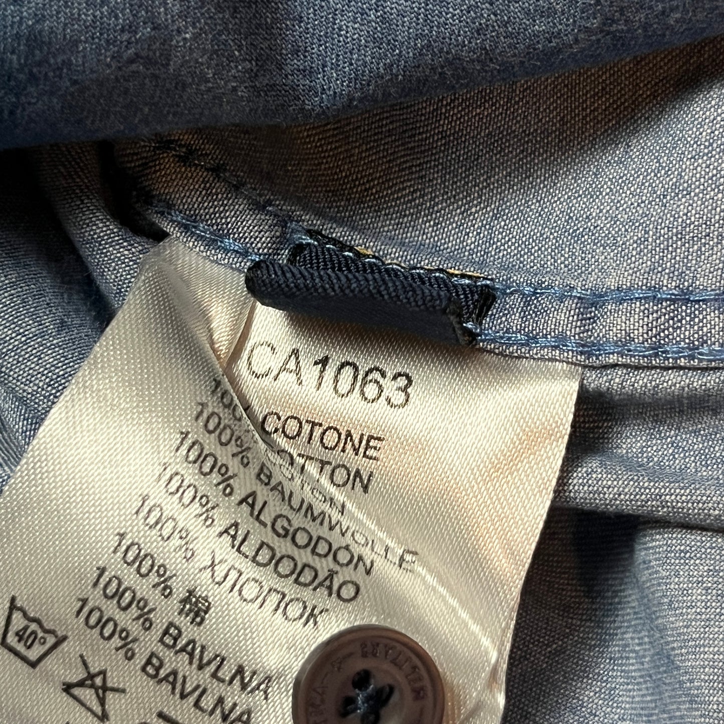 Alexander McQueen Gradient Dip-Dyed Shirt (Replica)