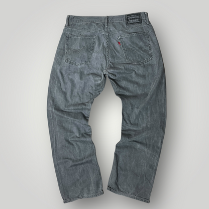 LEVI'S 514 Loose Straight Fit Grey Jeans (2012)