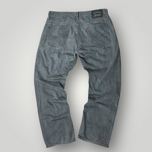LEVI'S 514 Loose Straight Fit Grey Jeans (2012)