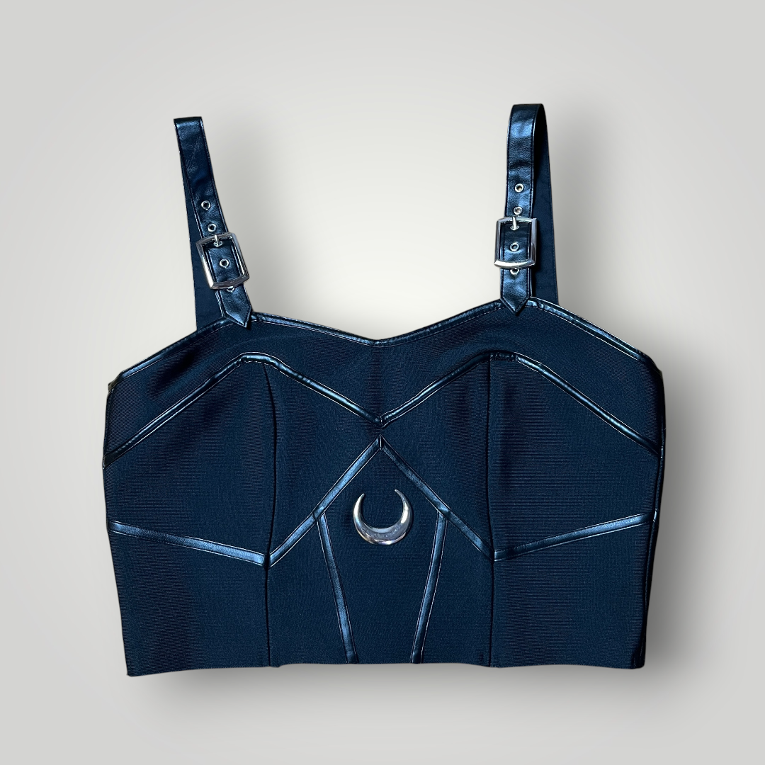 Restyle Y2K Goth Corset Top (Дамско)