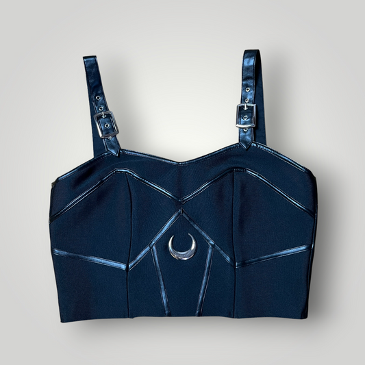 Restyle Y2K Goth Corset Top (Дамско)