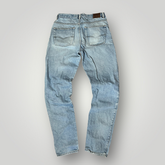 Pineapple Vintage 90's Heavy Cotton Straight Stacked Fit Distressed Jeans