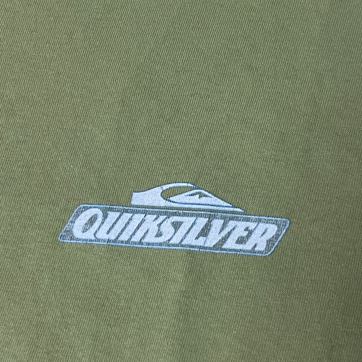 Quiksilver Vintage 90's USA MADE Y2K Heavy Cotton Single Stitch Graphic T-Shirt