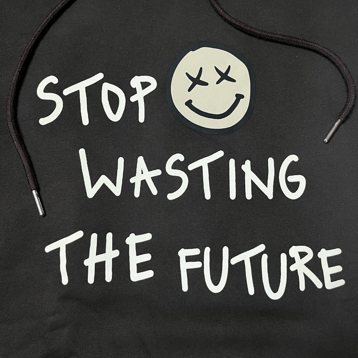 Broken Planet Market "Stop Wasting The Future" Y2K Heavy Cotton Graphic Cotton