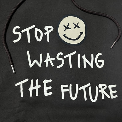Broken Planet Market "Stop Wasting The Future" Y2K Heavy Cotton Graphic Cotton