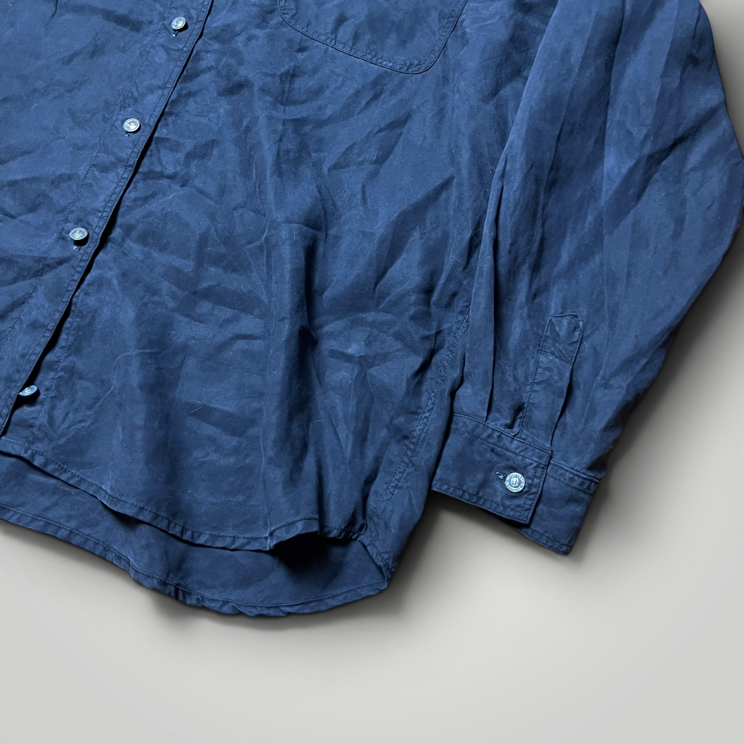 TRUSSARDI Long Sleeve Button Up Shirt