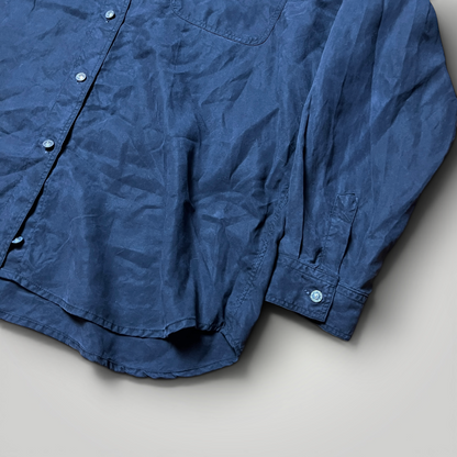TRUSSARDI Long Sleeve Button Up Shirt