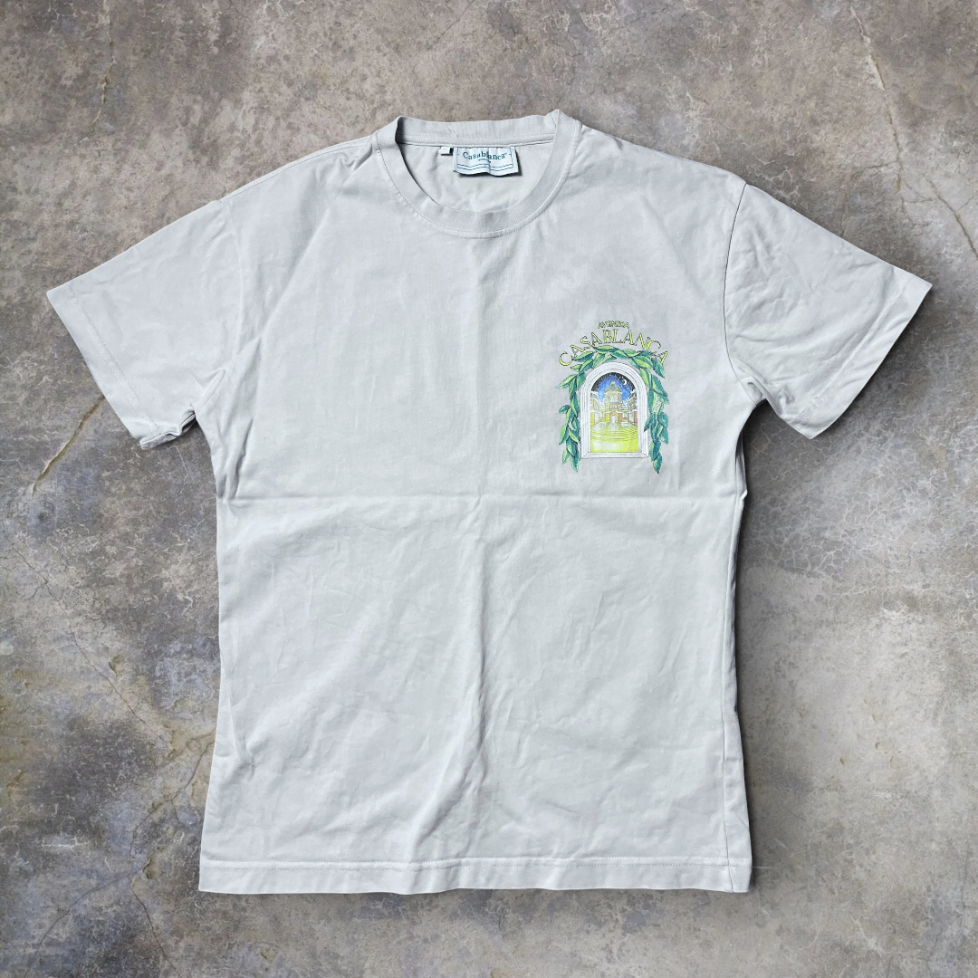 Casablanca Avenida Heavy Cotton Graphic T-Shirt (Replica)