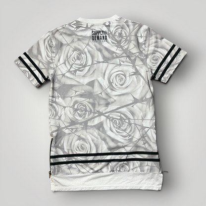 Supply & Demand 2016 Drop "Warrior" Y2K Hip-Hop Swag Graphic Zip Jersey T-Shirt