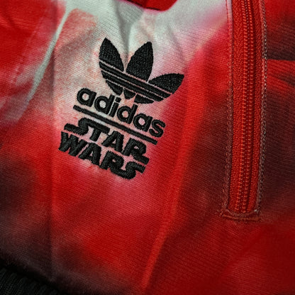 Adidas x Star Wars Dart Vader Y2K Graphic Zip-Up Sport Fleece Jacket