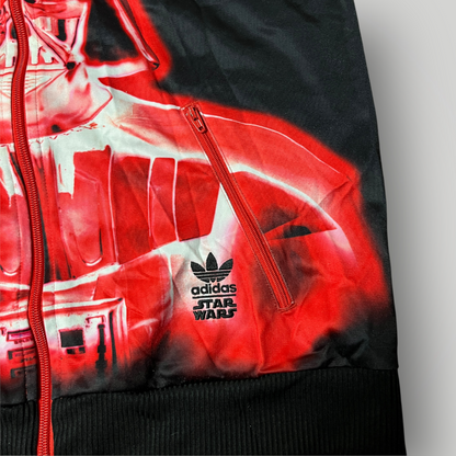 Adidas x Star Wars Dart Vader Y2K Graphic Zip-Up Sport Fleece Jacket