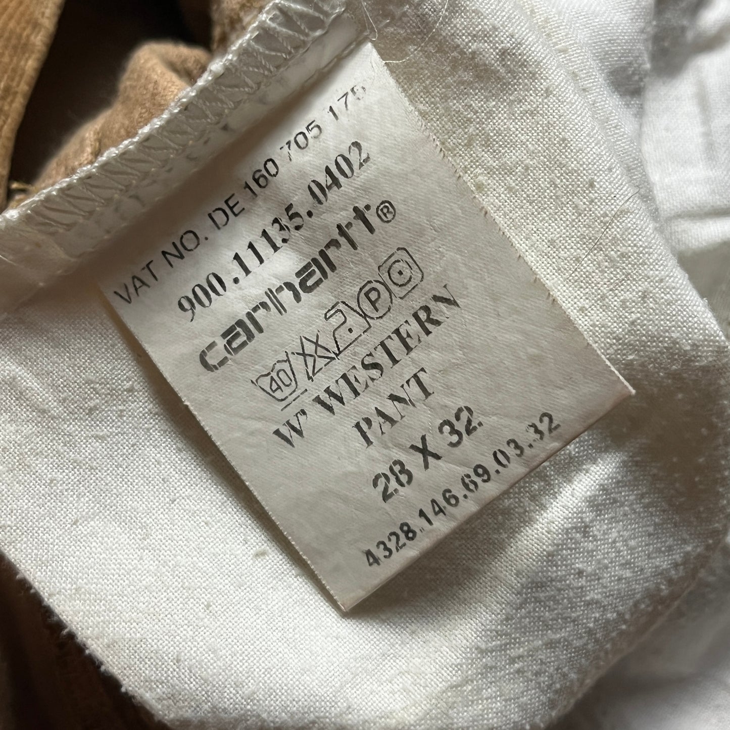 Carhartt "Western Pant" Vintage 2000's Jeans (Дамско)