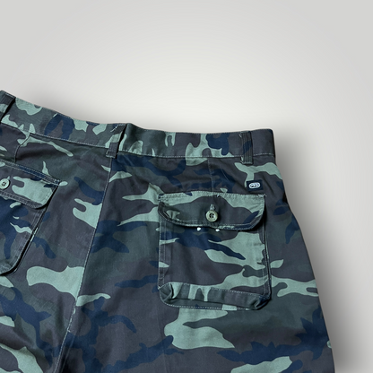 ECKO UNLTD Vintage 2000's Baggy Camo Baggy Jorts Shorts