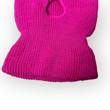 Pink Robber Ski Mask