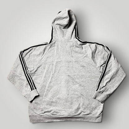 Adidas Full Striped Drill Hooded Zip-Up Hoodie