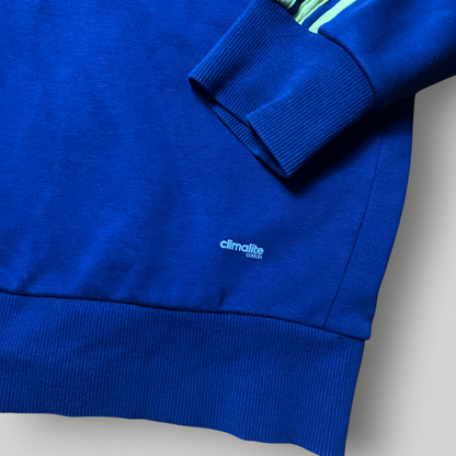 Adidas Heavy Cotton Spellout Zip-Up Hoodie