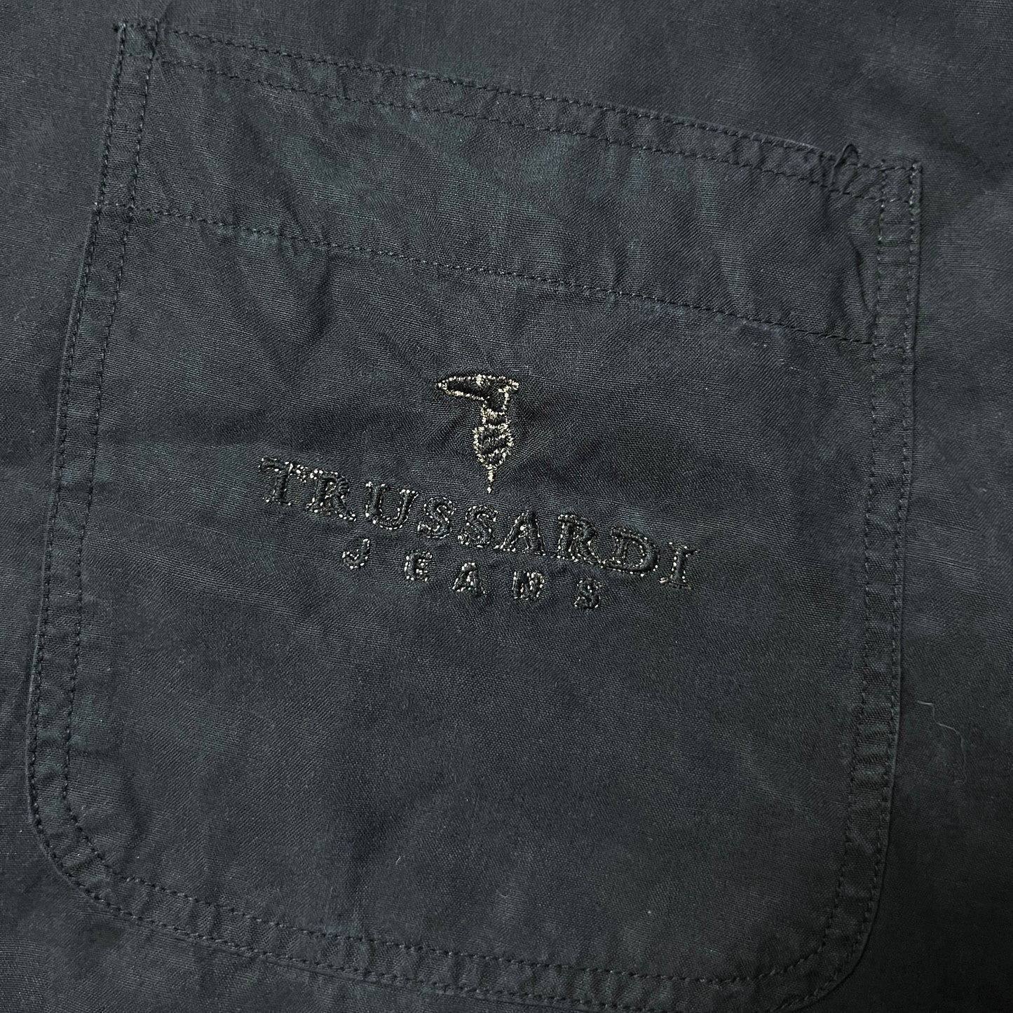 TRUSSARDI Long Sleeve Button Up Shirt