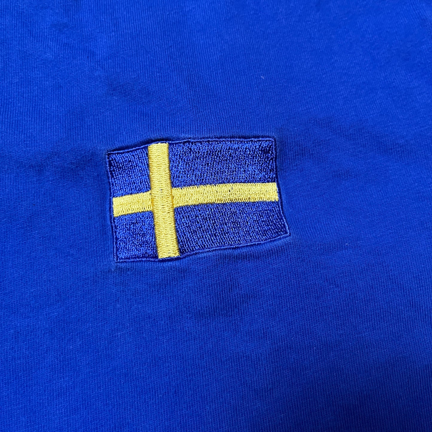 Adidas Sweden 2006/2007 Vintage National Team Heavy Cotton Football Jersey T-Shirt