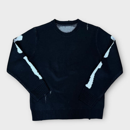 Y2K Skeleton Graphic Sweater