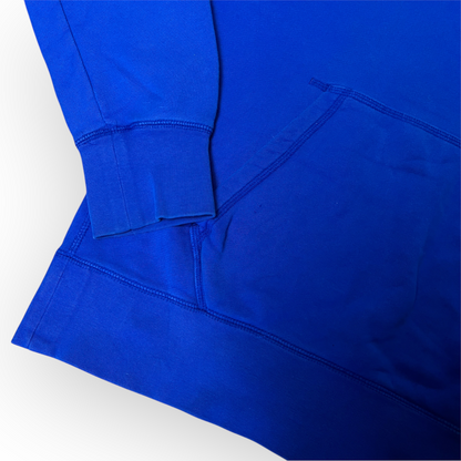 Nike Vintage 00's Spell Out Y2K Heavy Cotton Embroidered Zip-Up Hoodie