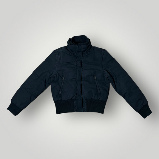 Suble Vel Y2K Puffer Bomber Jacket (Дамско)