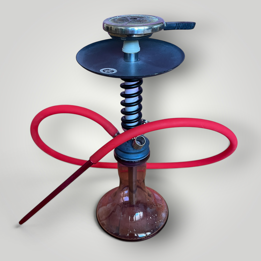 Coilover Mini Black/Red Hookah