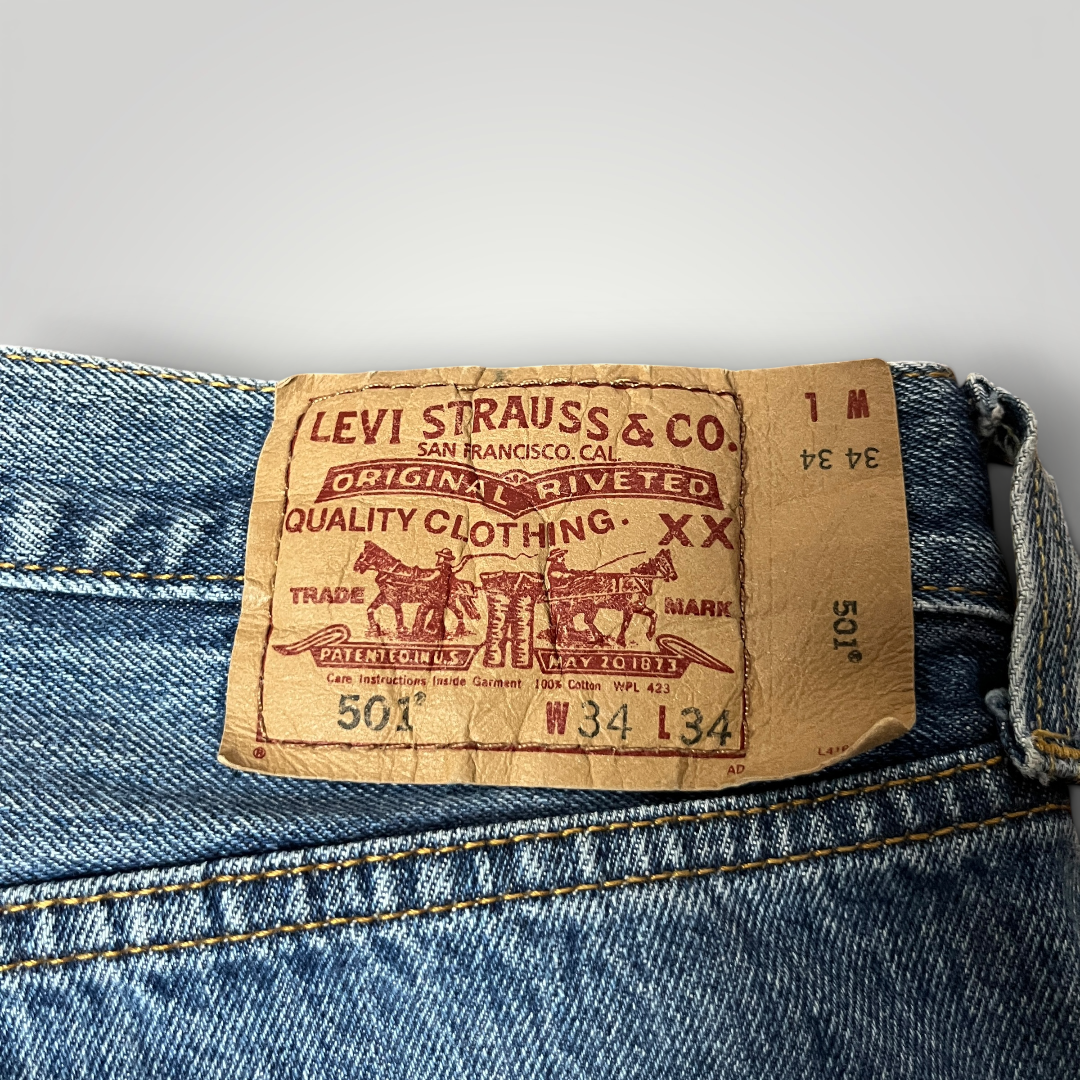 LEVI'S 501 Heavy Cotton Denim Shorts