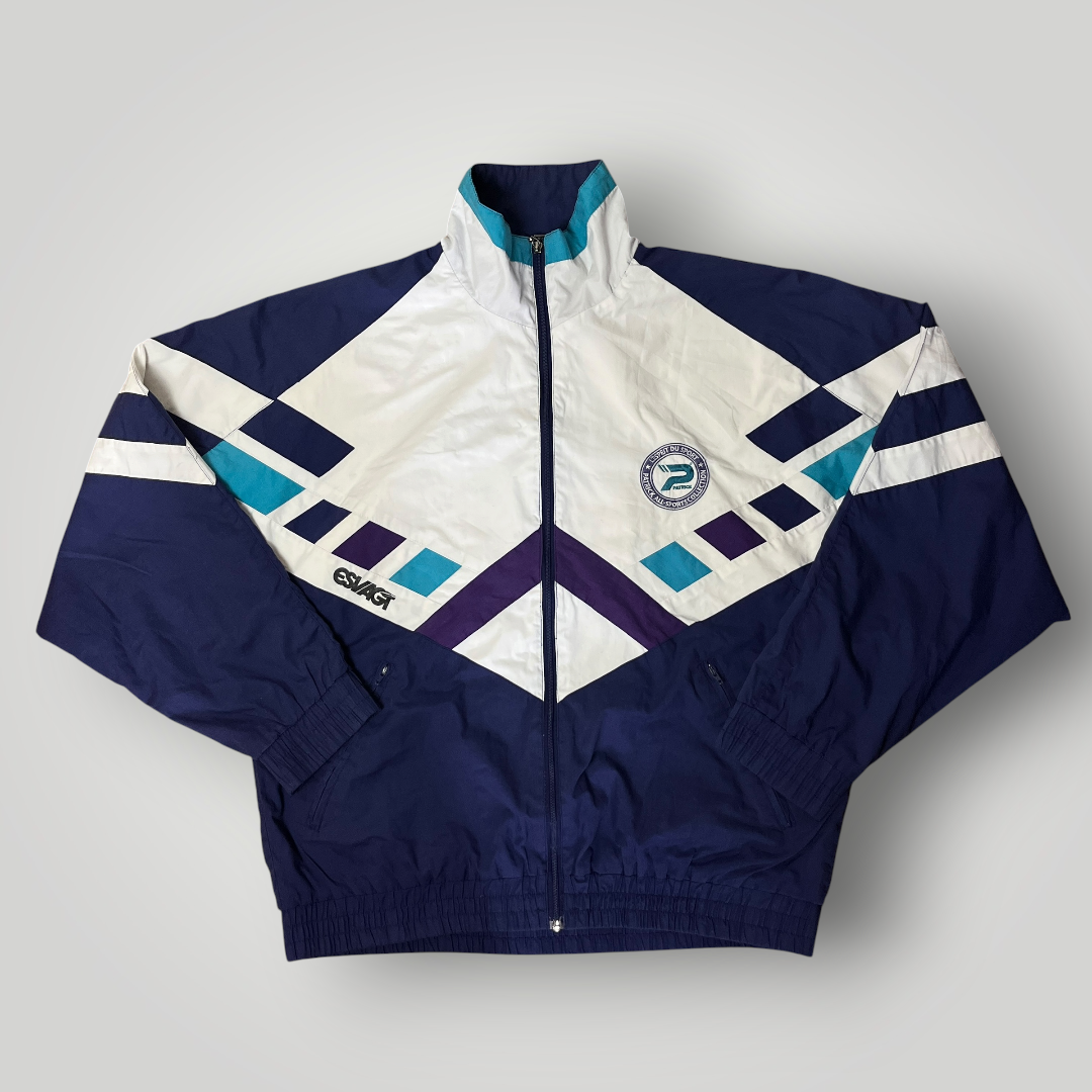 Vintage 90's Patrick Multiblock Boxy Fit Windbreaker Jacket