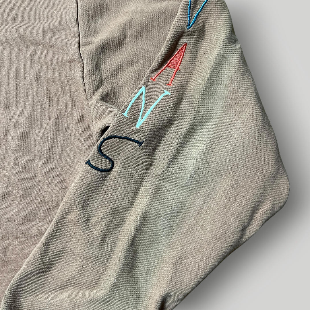 Vans Embroidered Graphic Spellout Sweatshirt Crewneck (Дамско)