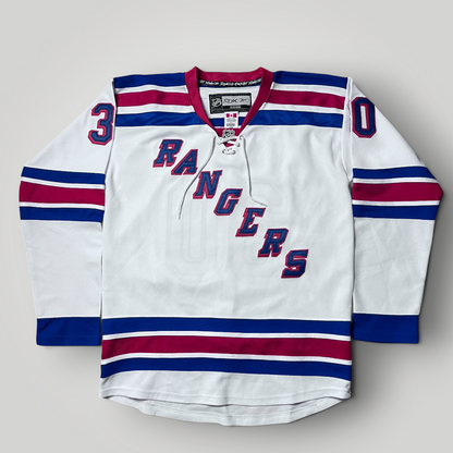 Reebok x NHL New York Rangers Vintage 2005/2007 Henrik Lundqvist 30 Ice Hockey Jersey Long Sleeve Shirt