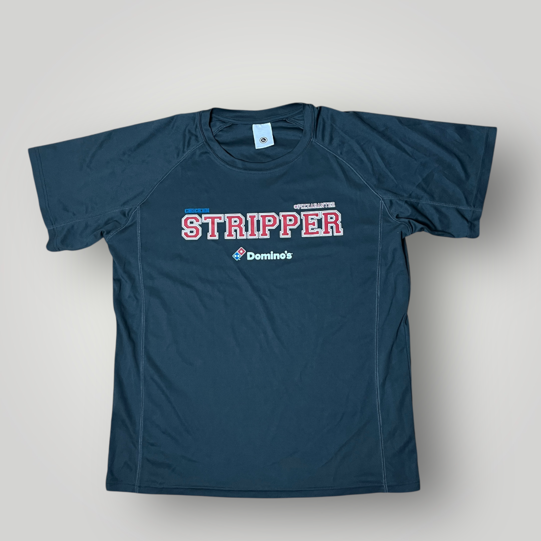 Domino's 'Stripper' Funny Jersey T-Shirt