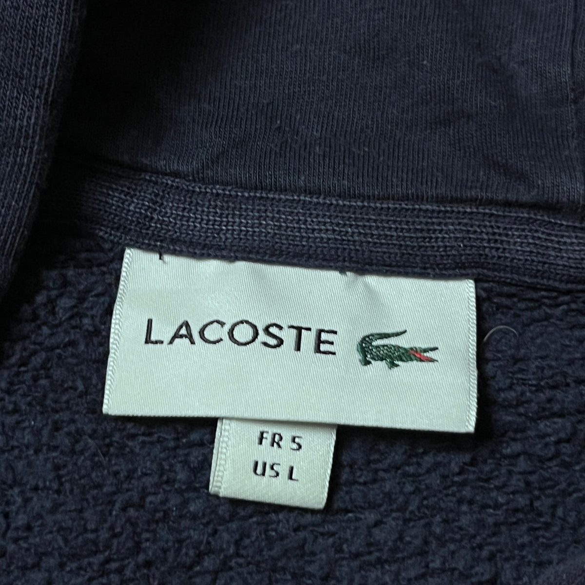 Lacoste Heavy Cotton Hoodie
